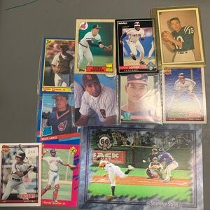 Baseball card lot